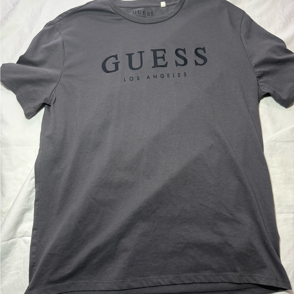 GUESS Dark Gray Short Sleeve Tee